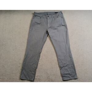 Bonobos Gray Silver Jeans Tailored Mens 36x30 Casual Pants